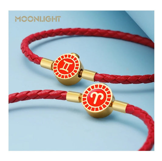 Moonlight Zodiac Charm Bracelet